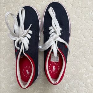 EUC size 3 Polo sneakers